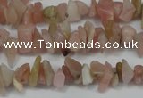 CCH202 34 inches 3*5mm pink opal chips gemstone beads wholesale