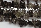 CCH208 34 inches 3*5mm smoky quartz chips gemstone beads wholesale