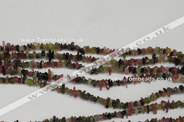 CCH212 16 inches 3*5mm tourmaline chips gemstone beads wholesale