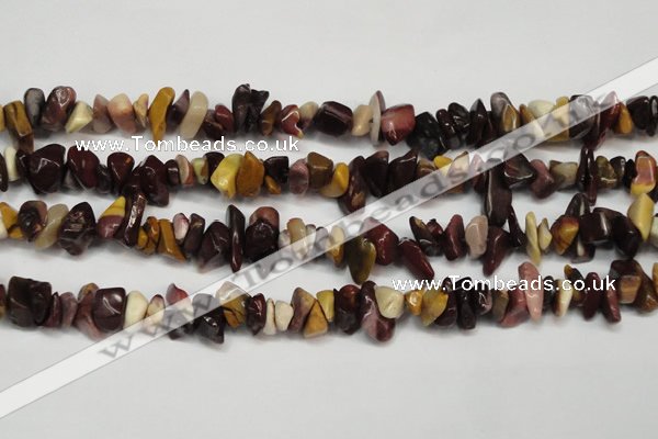 CCH219 34 inches 5*8mm mookaite chips gemstone beads wholesale