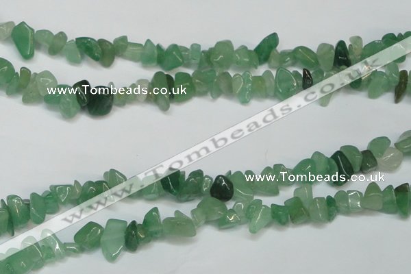 CCH221 34 inches 5*8mm green aventurine chips gemstone beads wholesale