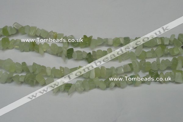 CCH223 34 inches 5*8mm New jade chips gemstone beads wholesale