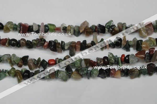 CCH230 34 inches 5*8mm Indian agate chips gemstone beads wholesale