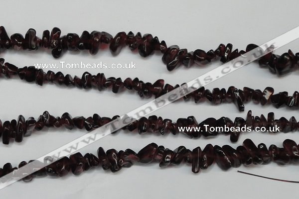 CCH250 34 inches 5*8mm synthetic crystal chips beads wholesale