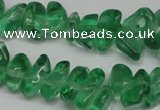 CCH253 34 inches 5*8mm synthetic crystal chips beads wholesale