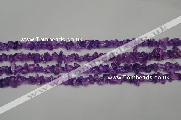 CCH260 34 inches 4*6mm synthetic crack crystal chips beads wholesale