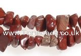 CCH28 35 inches red jasper chips gemstone beads wholesale