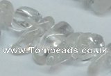 CCH290 34 inches 8*12mm white crystal chips gemstone beads wholesale