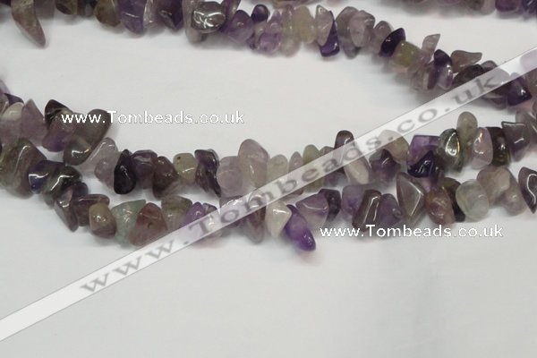 CCH291 34 inches 8*12mm amethyst chips gemstone beads wholesale