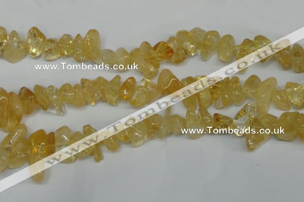 CCH292 34 inches 8*12mm citrine chips gemstone beads wholesale