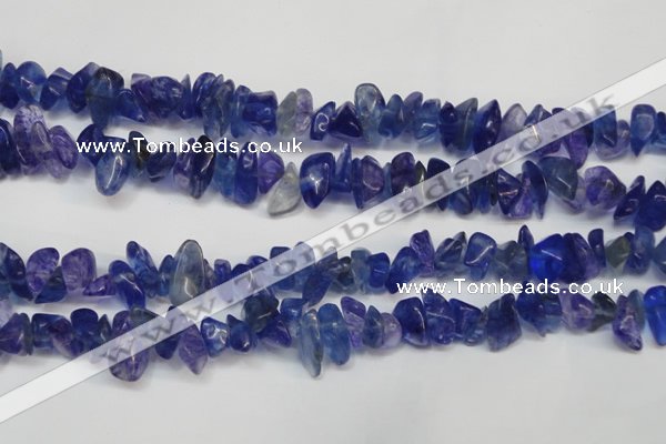 CCH294 34 inches 8*12mm dyed kyanite chips gemstone beads wholesale