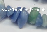 CCH295 34 inches 8*12mm dyed gemstone chips beads wholesale