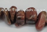 CCH298 34 inches 8*12mm rhodochrosite chips gemstone beads wholesale