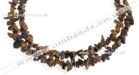 CCH30 34 inches tigers Eye chips gemstone beads wholesale