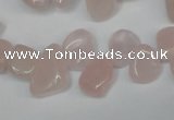 CCH311 15.5 inches 10*15mm rose quartz chips gemstone beads wholesale