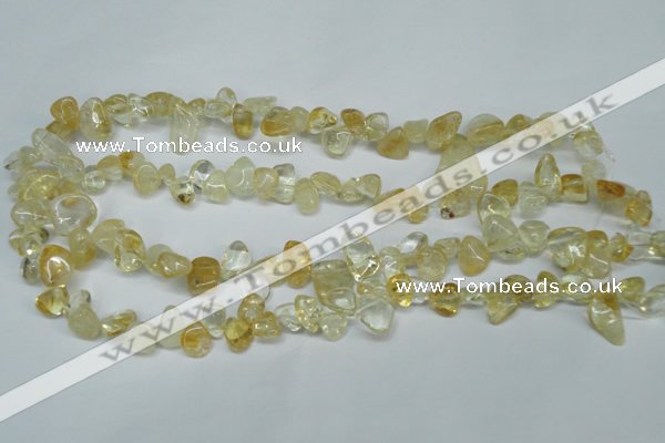 CCH312 15.5 inches 10*15mm citrine chips gemstone beads wholesale