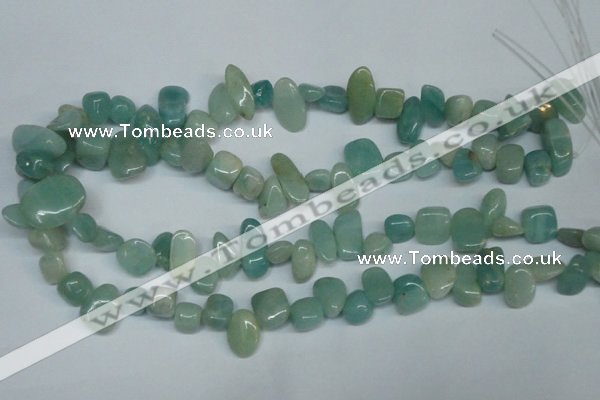 CCH324 15.5 inches 10*15mm amazonite chips gemstone beads wholesale