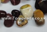 CCH326 15.5 inches 10*15mm mookaite chips gemstone beads wholesale