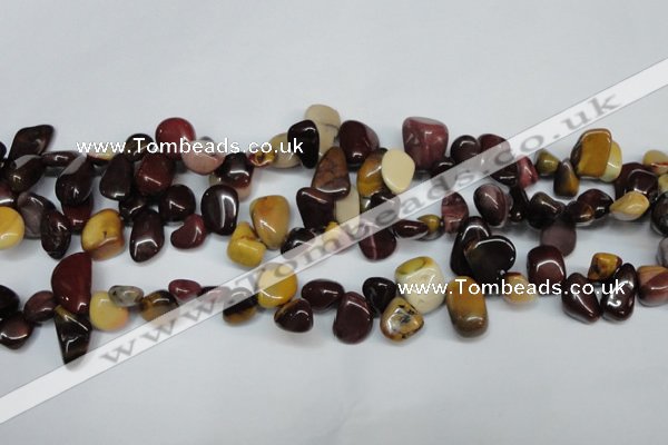 CCH326 15.5 inches 10*15mm mookaite chips gemstone beads wholesale