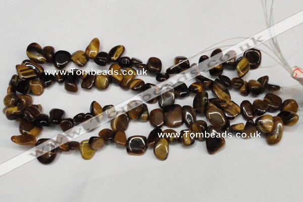 CCH327 15.5 inches 10*15mm tiger eye chips gemstone beads wholesale