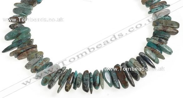 CCH38 16 inches turquoise chips gemstone beads wholesale