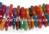 CCH44 32 inches multi color shell chips beads wholesale