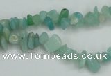 CCH45 32 inches 5*8mm amazonite chip gemstone beads wholesale