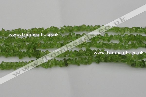 CCH600 15.5 inches 4*6mm olive quartz chips beads wholesale