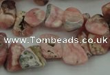 CCH619 15.5 inches 6*8mm - 10*14mm rhodochrosite chips gemstone beads