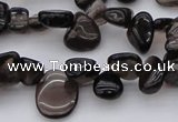 CCH623 15.5 inches 6*8mm - 10*14mm smoky quartz chips beads