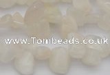 CCH624 15.5 inches 6*8mm - 10*14mm white moonstone chips beads