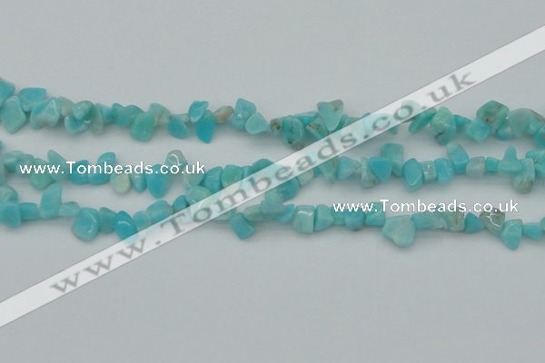 CCH631 15.5 inches 6*8mm - 10*14mm Peru amazonite chips beads