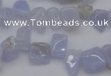 CCH639 15.5 inches 6*8mm - 10*14mm blue lace agate chips beads