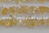 CCH655 15.5 inches 4*6mm - 5*8mm citrine gemstone chips beads