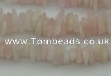 CCH656 15.5 inches 5*8mm - 6*10mm morganite gemstone chips beads