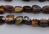 CCH670 15.5 inches 5*8mm - 6*10mm yellow tiger eye chips beads