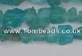 CCH703 15.5 inches 4*6mm - 6*8mm blue apatite chips beads