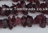 CCH704 15.5 inches 4*6mm - 6*8mm purple garnet chips beads