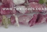 CCH706 15.5 inches 6*8mm - 10*14mm pink tourmaline chips beads