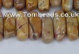 CCH711 15.5 inches 5*10mm - 5*15mm venus jasper chips beads