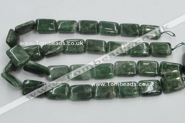 CCJ01 15.5 inches 18*25mm rectangle natural African jade beads wholesale