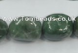 CCJ14 15.5 inches 16*22mm nugget natural African jade beads wholesale