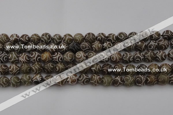 CCJ212 15.5 inches 8mm round China jade beads wholesale