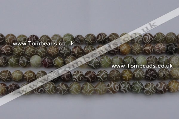 CCJ213 15.5 inches 10mm round China jade beads wholesale