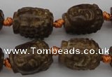 CCJ232 15.5 inches 13*18mm carved buddha China jade beads