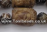 CCJ236 15.5 inches 22*28mm carved buddha China jade beads