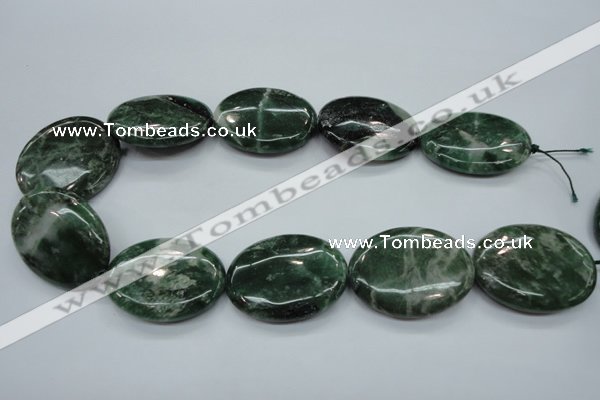 CCJ25 15.5 inches 30*40mm oval natural African jade beads wholesale