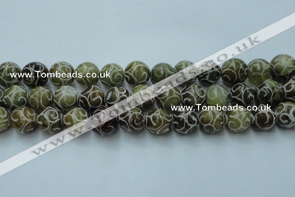 CCJ306 15.5 inches 16mm round China jade beads wholesale