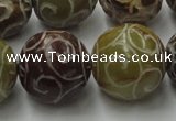 CCJ308 15.5 inches 20mm round China jade beads wholesale