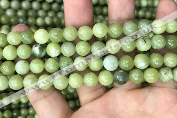 CCJ312 15.5 inches 8mm round China jade beads wholesale